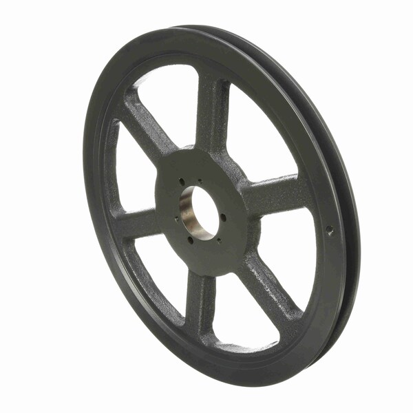 1 Groove Cast Iron Bushed Bore Multiple Sheave, 1B136SDS